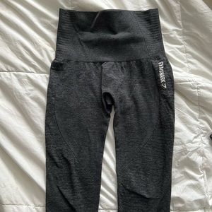 Black marl seamless gymshark leggings